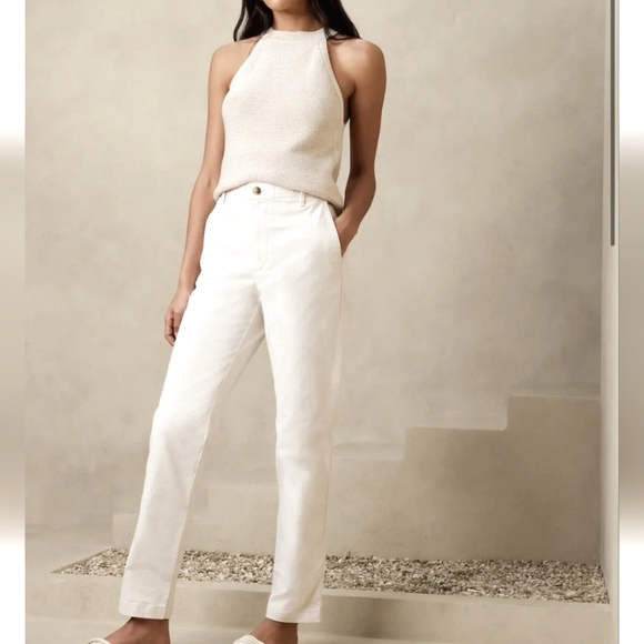 NWT BANANA REPUBLIC | High Rise Authentic Chino - Picture 1 of 5